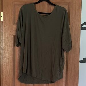 Cupio Olive Green Women’s 3X Tunic Top